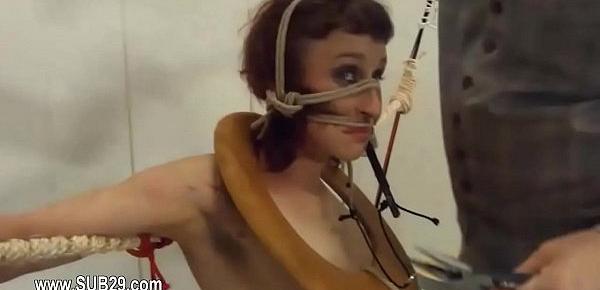 1-Extreme BDSM toilet slut copulated anally hard -2015-09-29-03-45-029